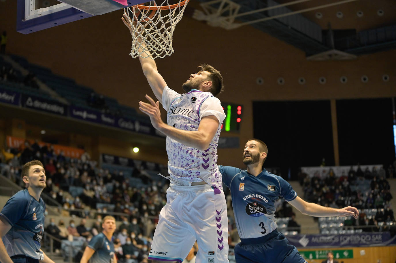 Fotos: Obradoiro-Bilbao Basket, en imágenes
