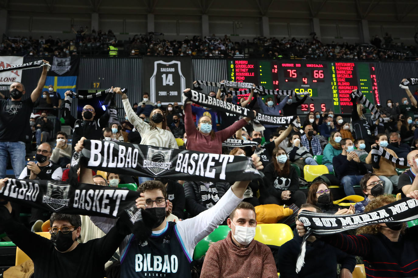 Fotos: Bilbao Basket-Unicaja en imágenes