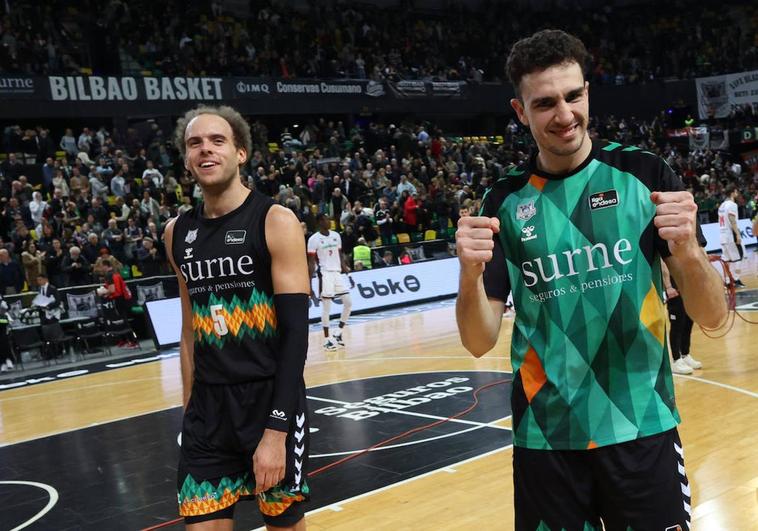 El Bilbao Basket logra un triunfo que vale su peso en tranquilidad