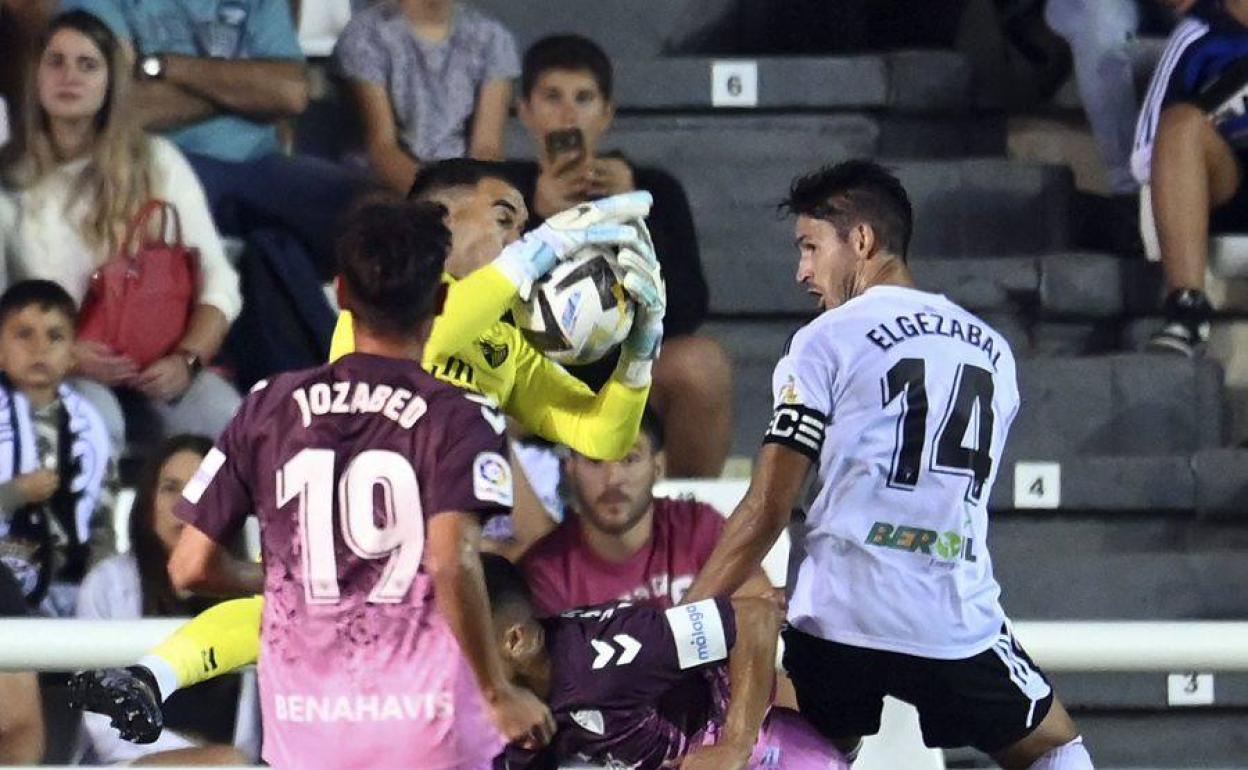 El Málaga cayó en El Plantío en la primera jornada (1-0).