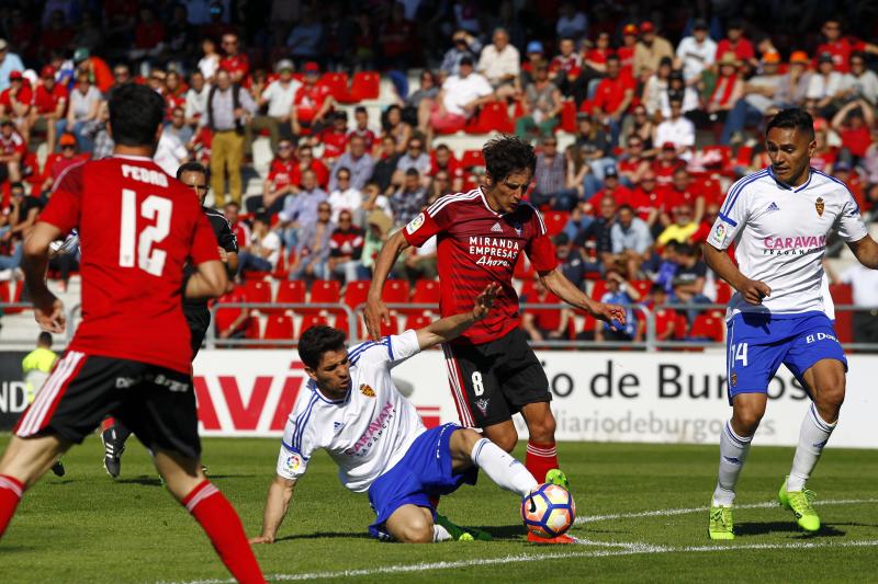 El Zaragoza deja muy tocado al Mirandés