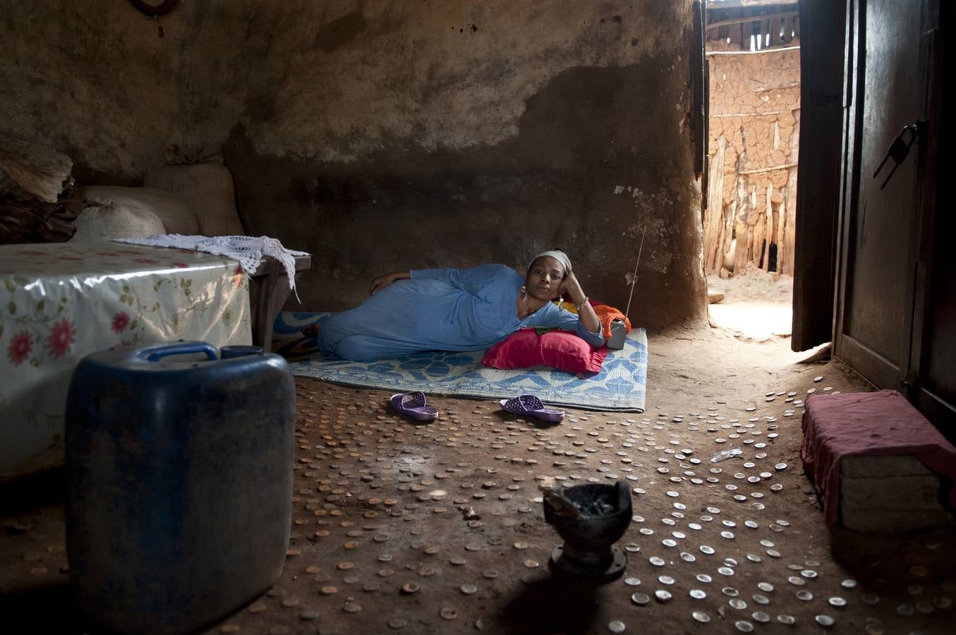 Dormitorio en Dimeka.