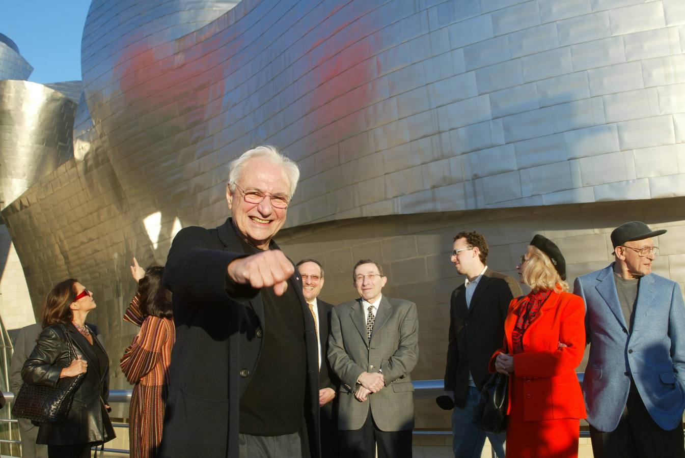 Frank Gehry, arquitecto del Museo Guggenheim de Bilbao