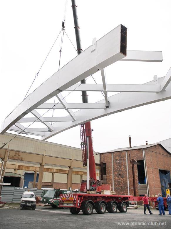 El arco de San Mamés ya está en Lezama