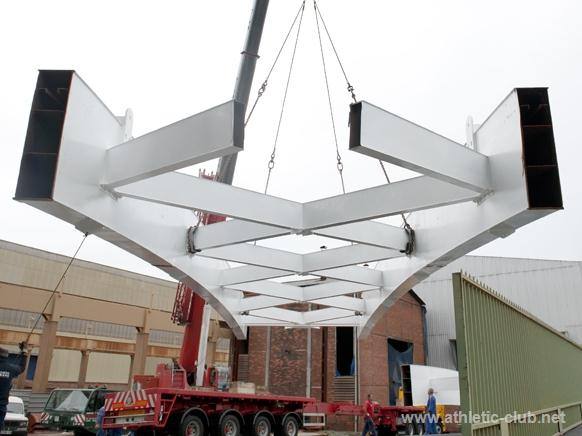 El arco de San Mamés ya está en Lezama