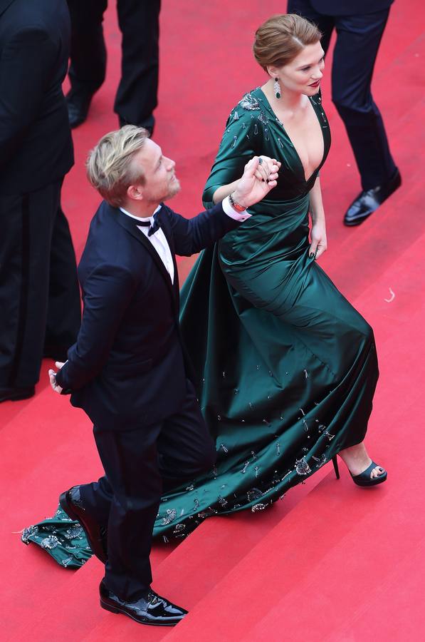 Cannes se pone a los pies de Yves Saint Laurent