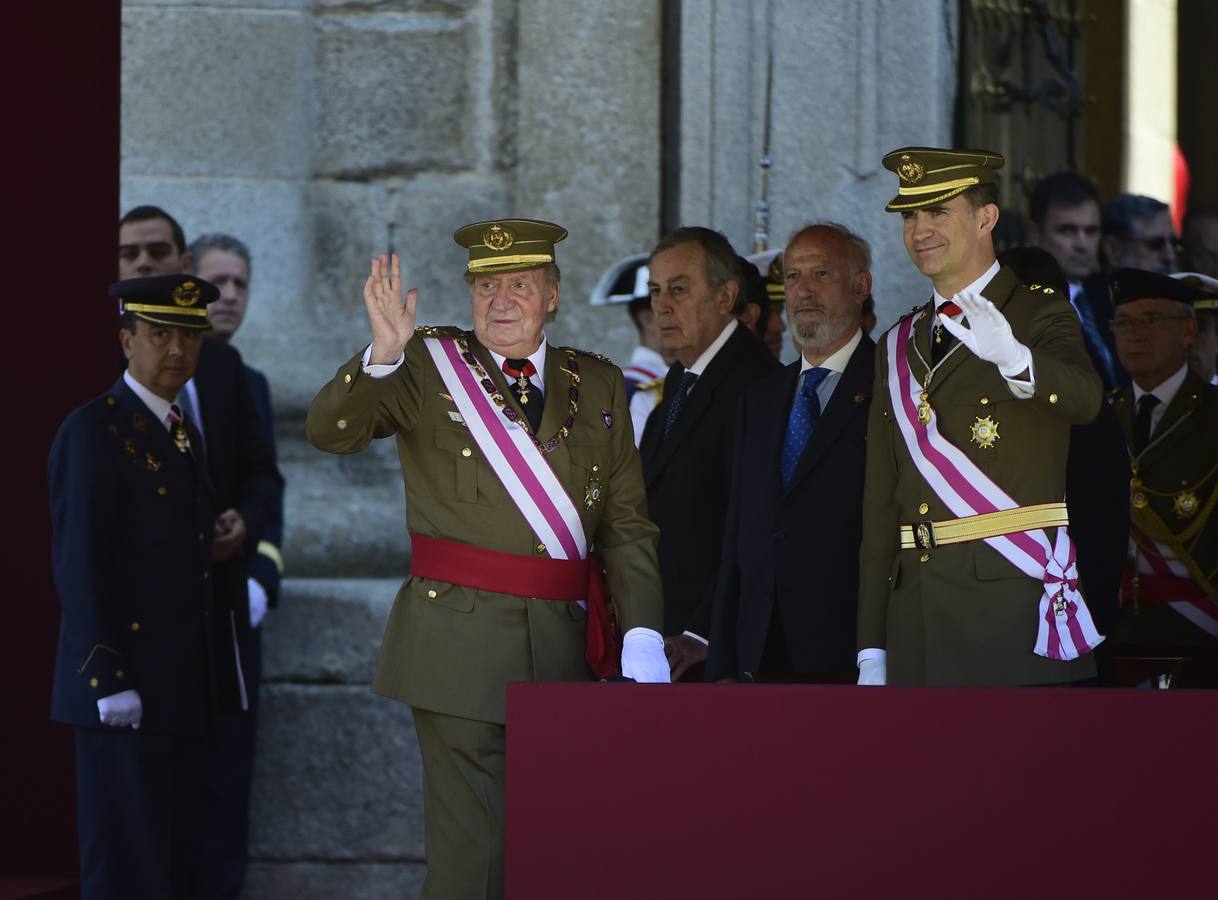 El Rey y el Príncipe coinciden en el primer acto oficial tras la abdicación