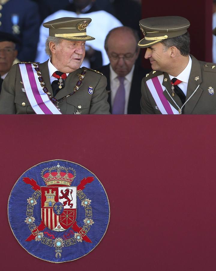 El Rey y el Príncipe coinciden en el primer acto oficial tras la abdicación