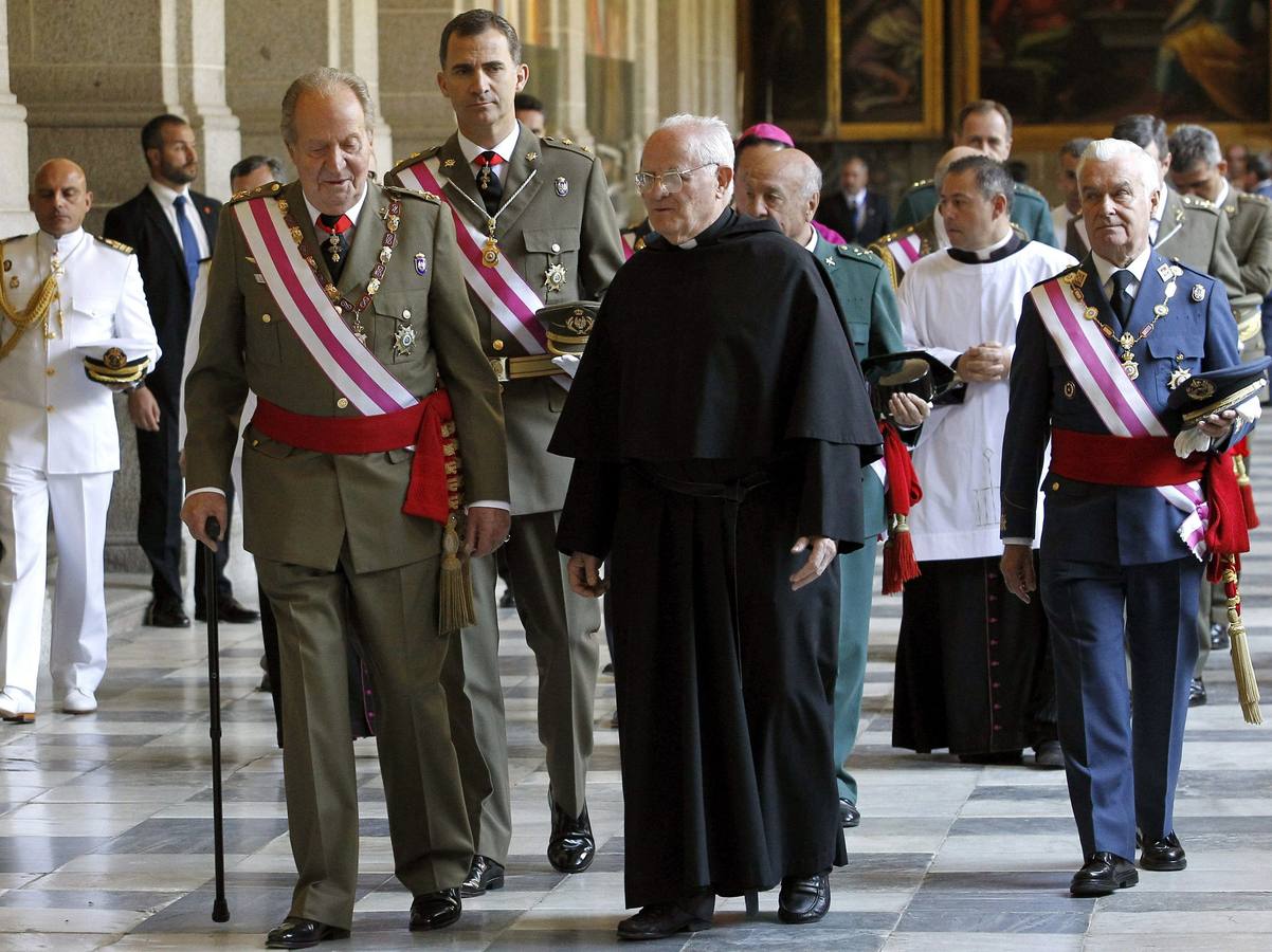 El Rey y el Príncipe coinciden en el primer acto oficial tras la abdicación