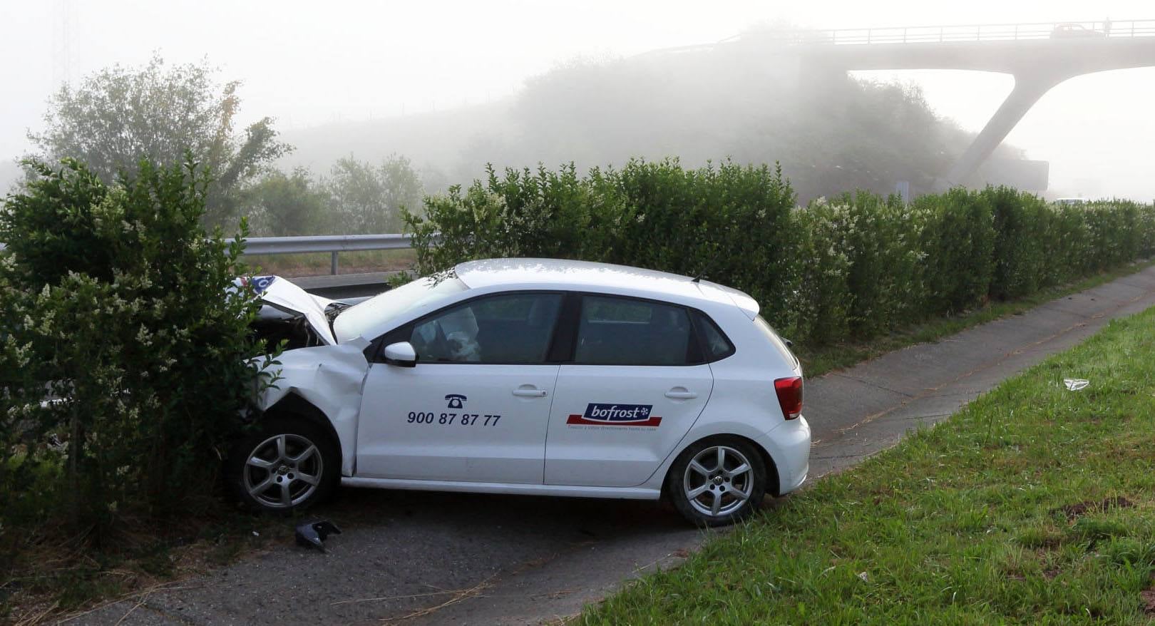 Grave accidente múltiple en la A-8 en Cabezón de la Sal