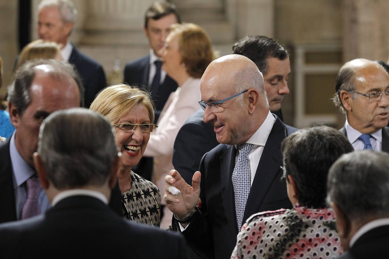 Los portavoces de CiU, Josep Antoni Durán Lleida, y UPyD, Rosa Díez.