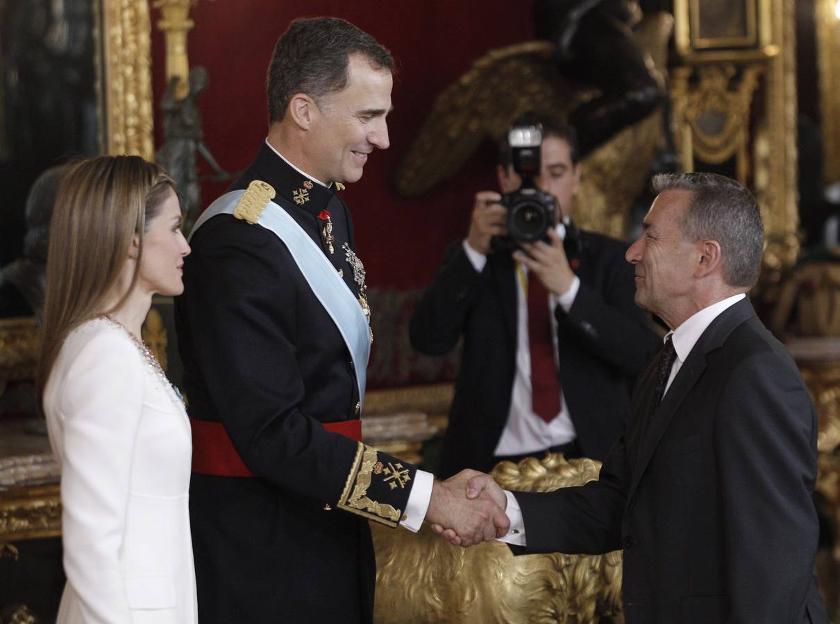 Recepción en el Palacio Real