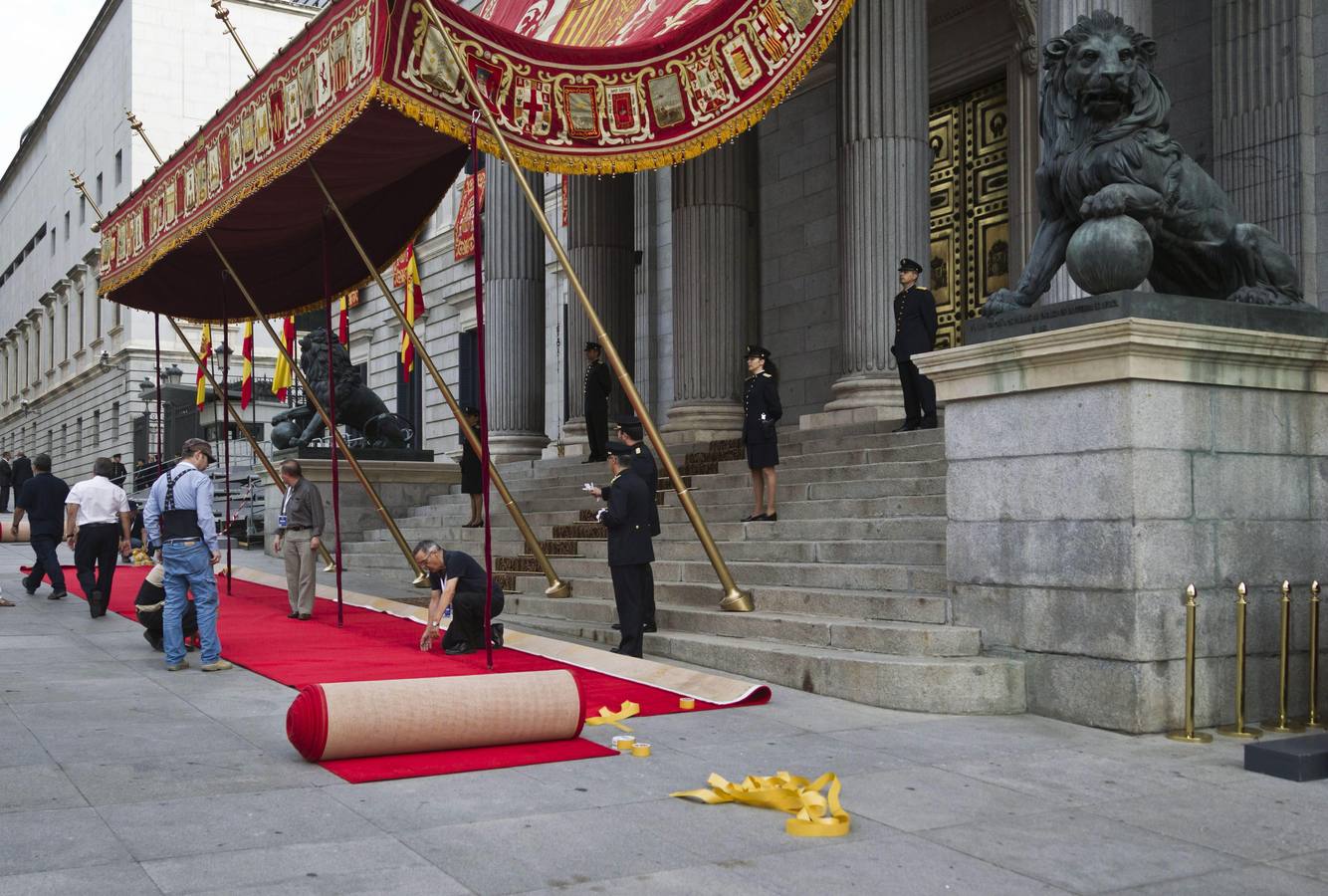 El Congreso, &#039;blindado&#039; por la proclamación de Felipe VI