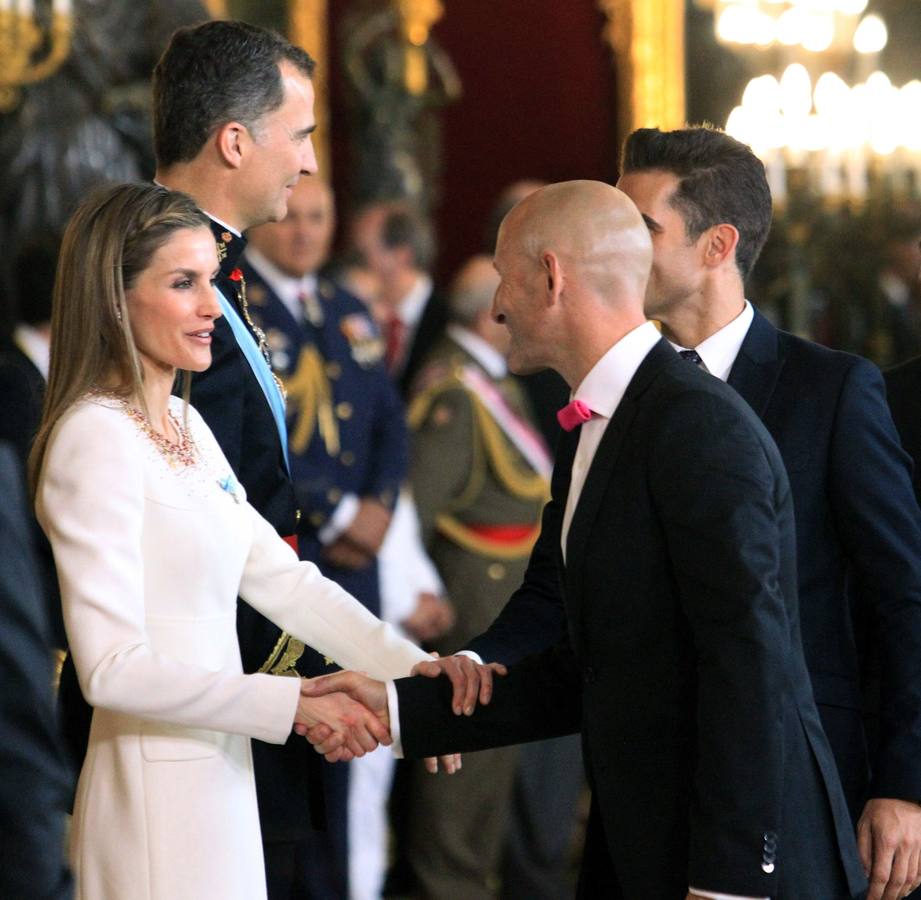 Recepción en el Palacio Real