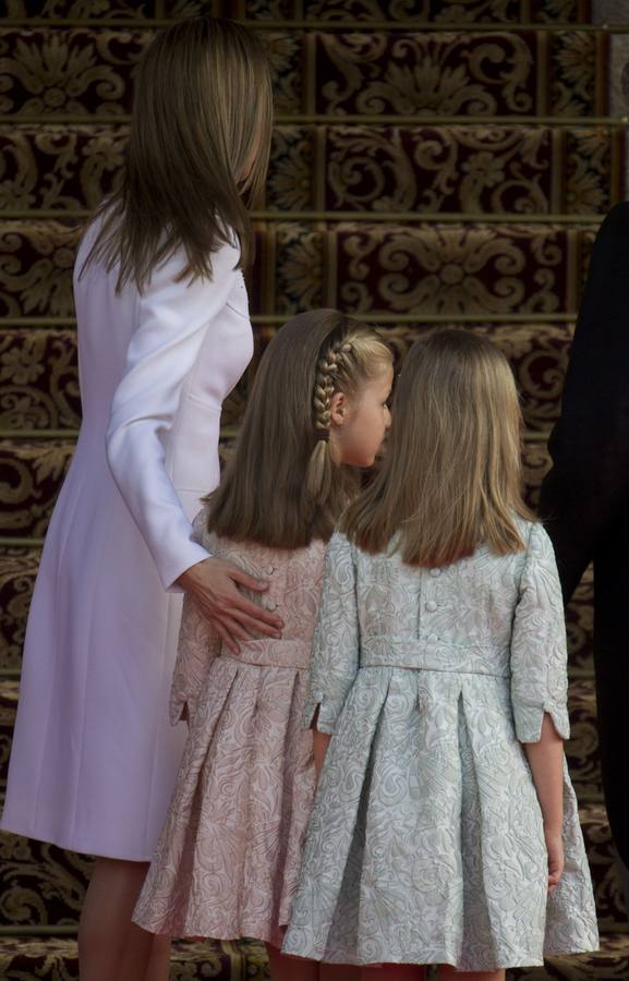 Leonor, con ocho años, la heredera más joven a un trono europeo