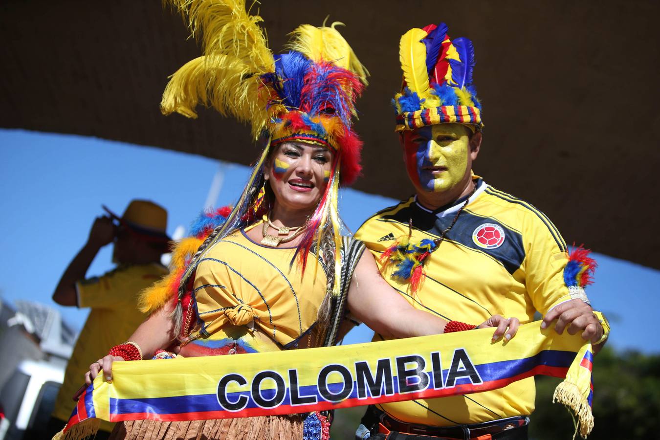 Las aficiones ponen el color al Mundial