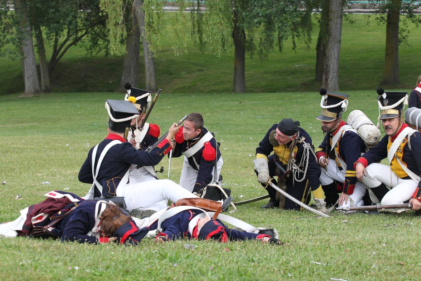 Recreación de la batalla de Armentia
