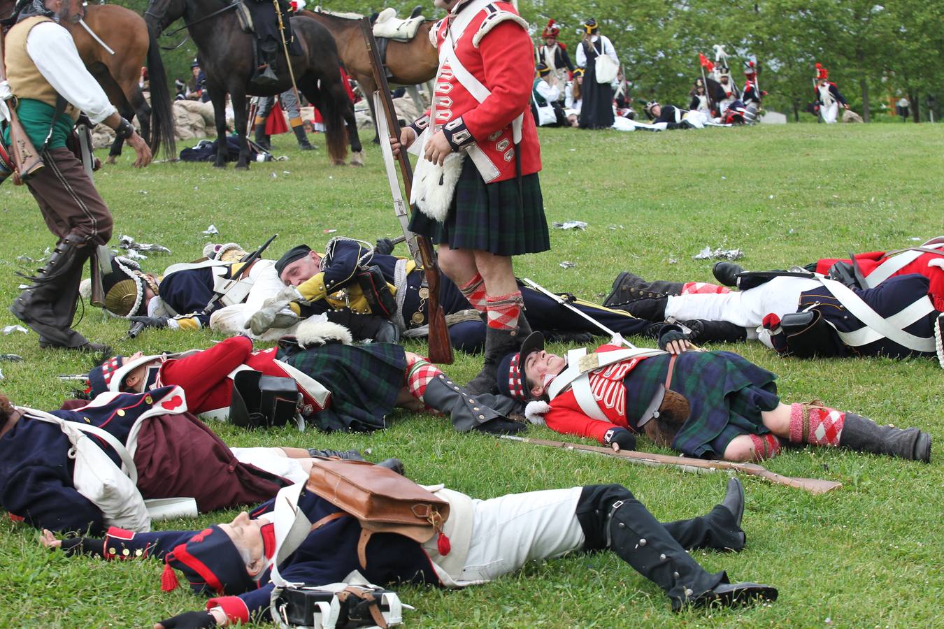 Recreación de la batalla de Armentia