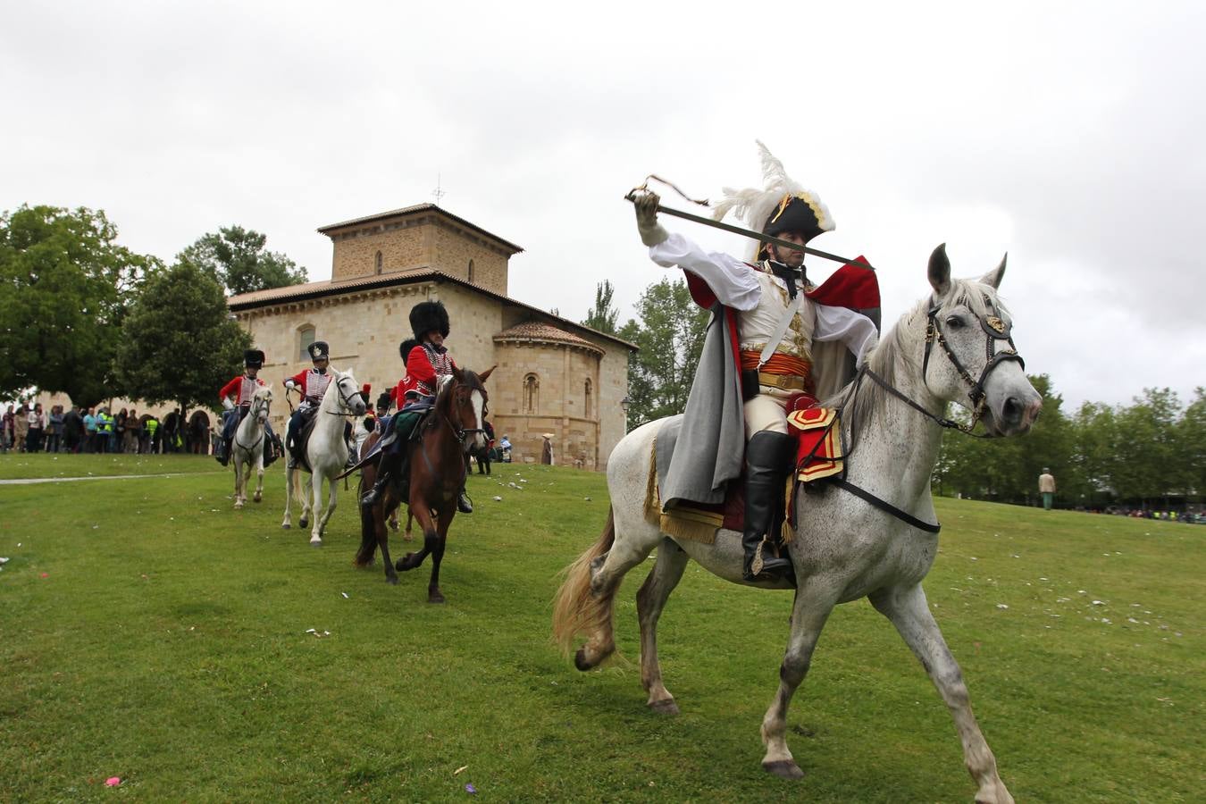 Recreación de la batalla de Armentia