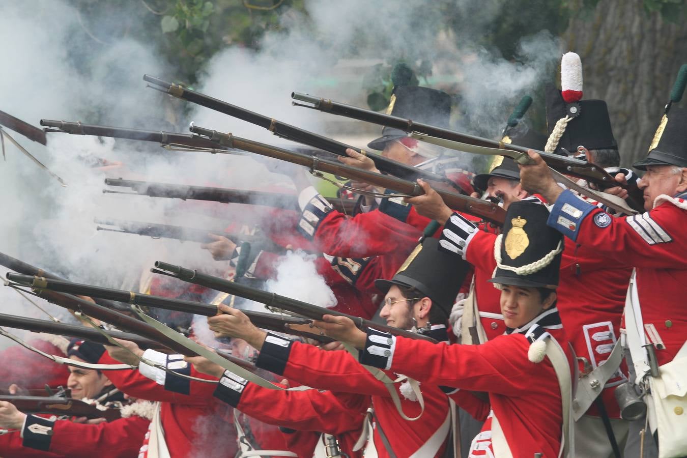 Recreación de la batalla de Armentia