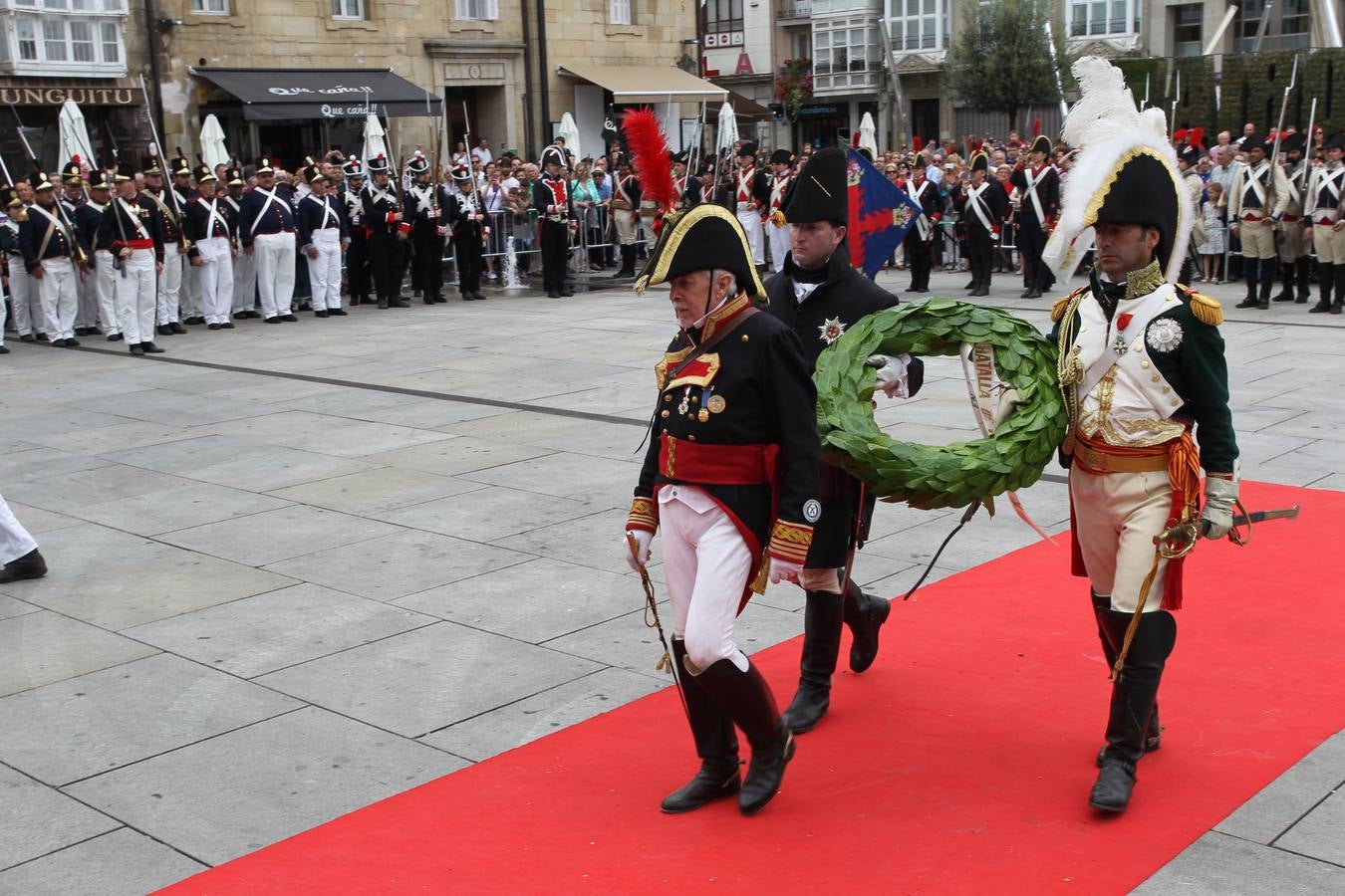 Batalla de Vitoria. Desfile
