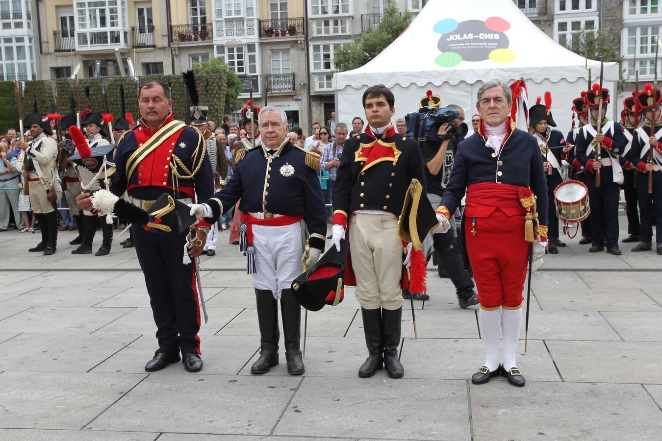 Batalla de Vitoria. Desfile