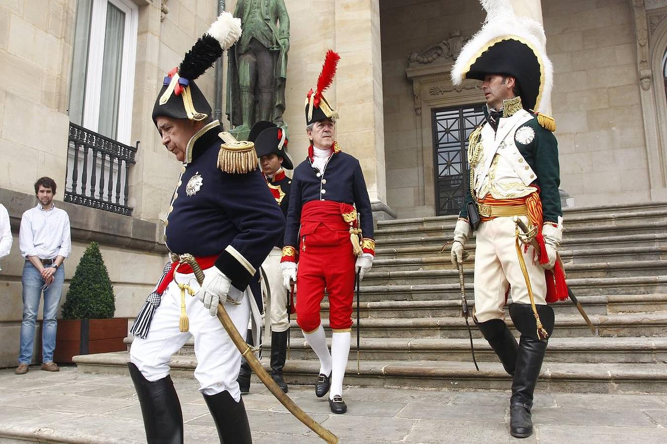 Batalla de Vitoria. Desfile