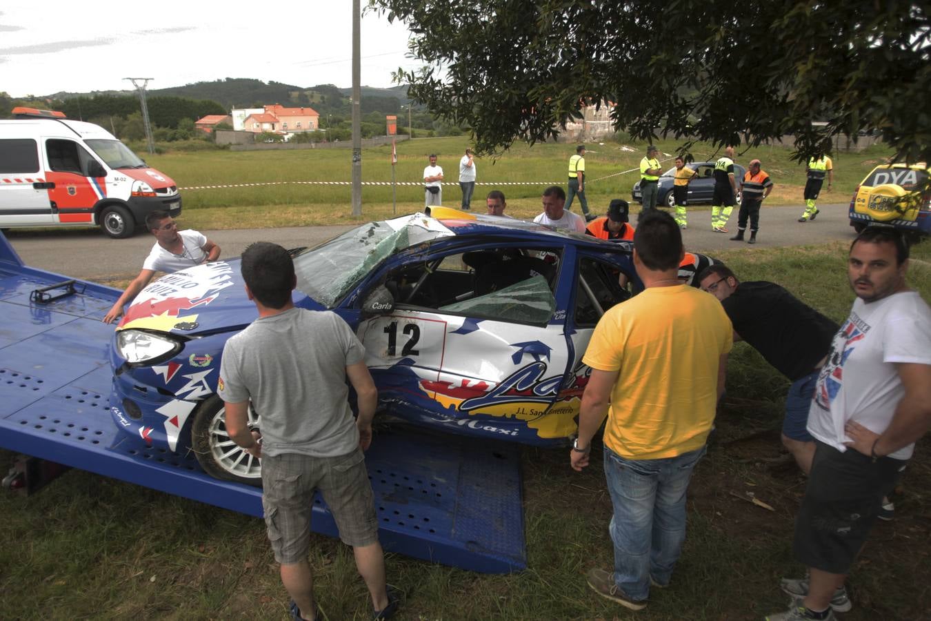 Trágico accidente en un rally en Cantabria