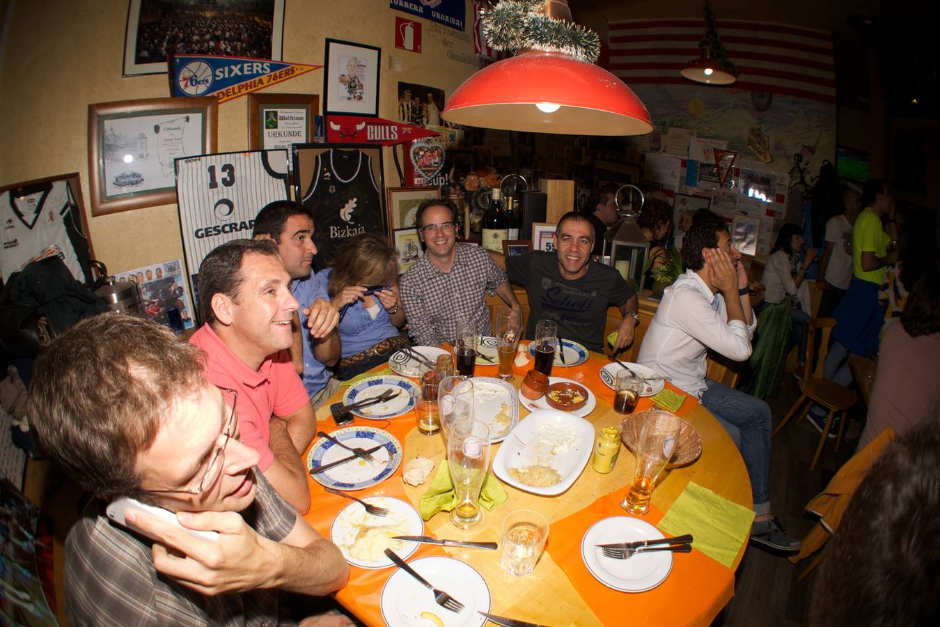 Así se vivió el partido de Alemania contra Brasil en el bar teutón de Bilbao