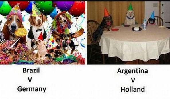 Los mejores memes del Argentina-Holanda