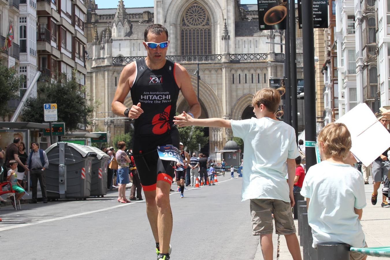 Los rostros del triatlón