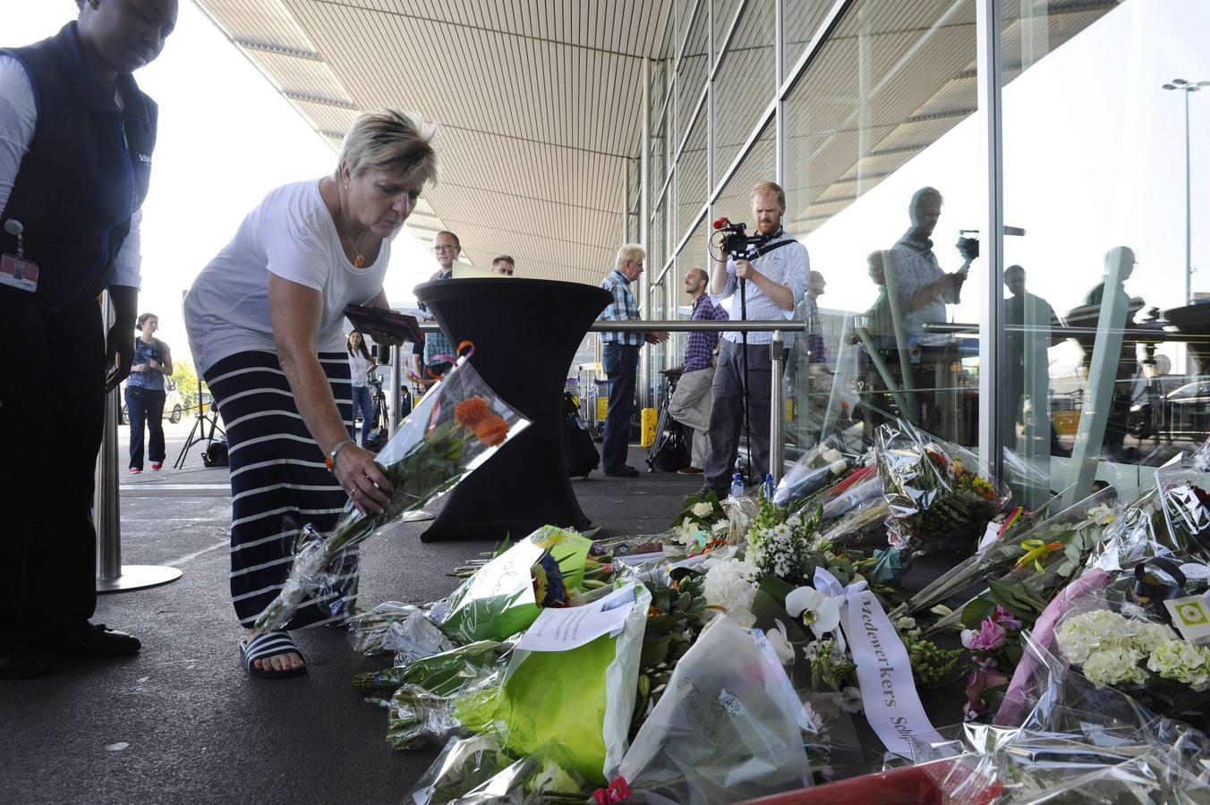 Lágrimas y dolor por las víctimas de la tragedia aérea