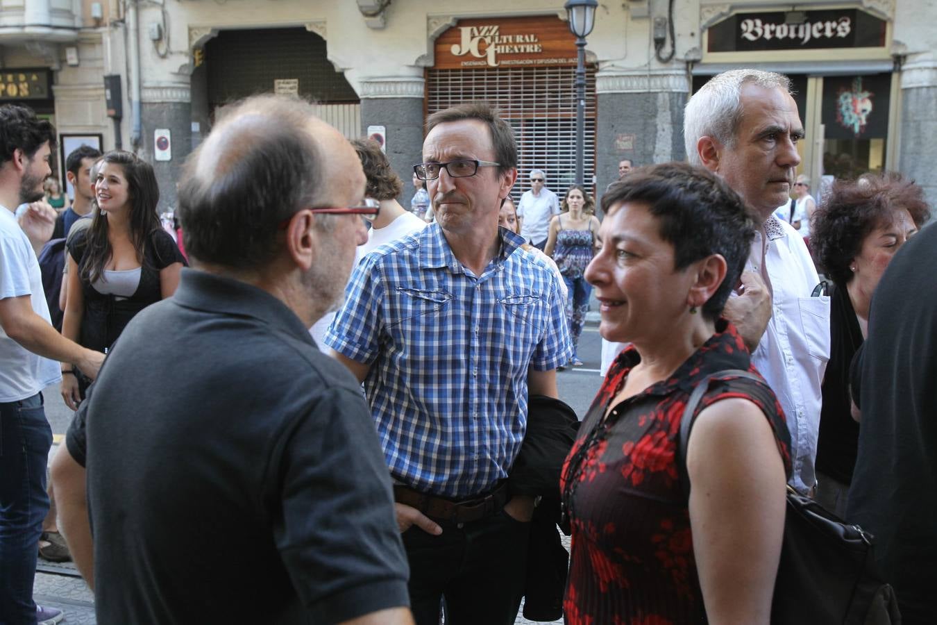 El mundo del cine, la televisión y el teatro acude a Bilbao a homenajear a Alex Angulo