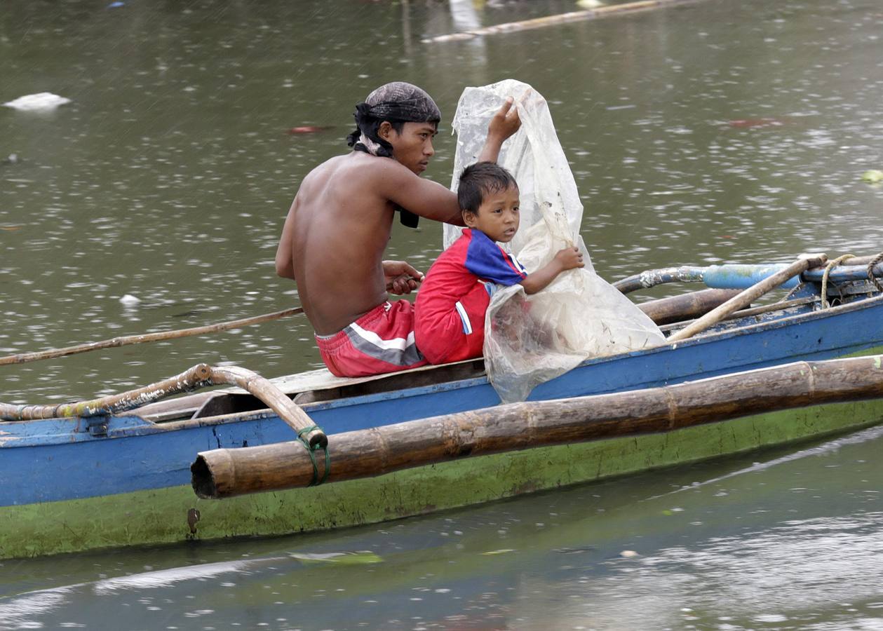 Inundaciones en Filipinas por los torrenciales aguaceros