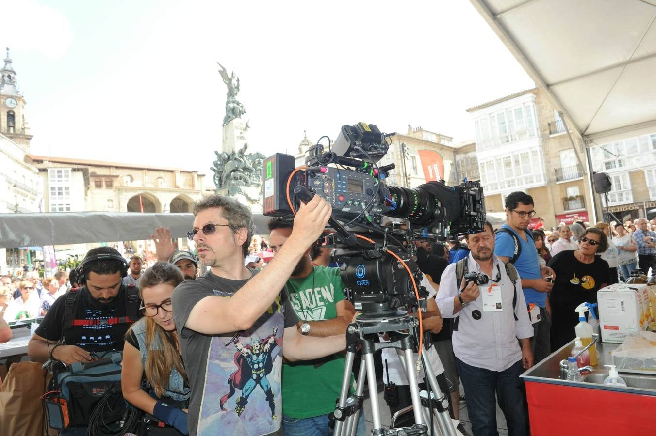 Vitoria logra cocinar la tortilla más grande del mundo