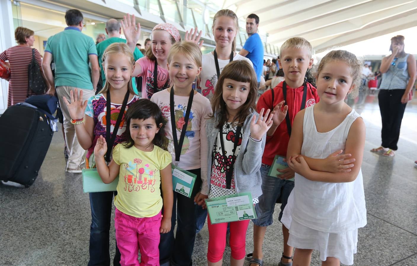 Los niños de Chernobil vuelven a casa