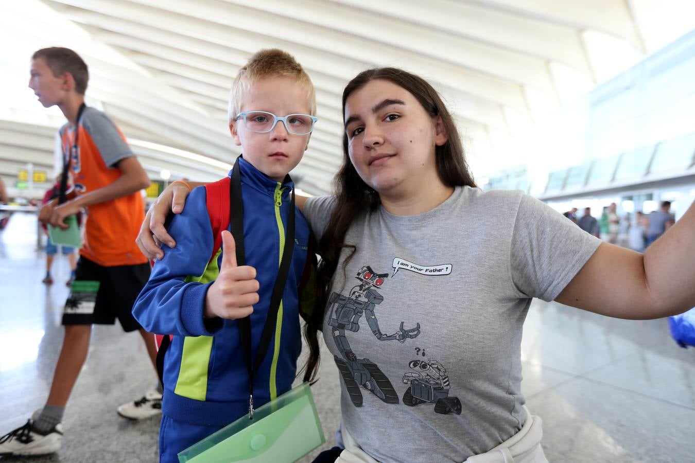 Los niños de Chernobil vuelven a casa
