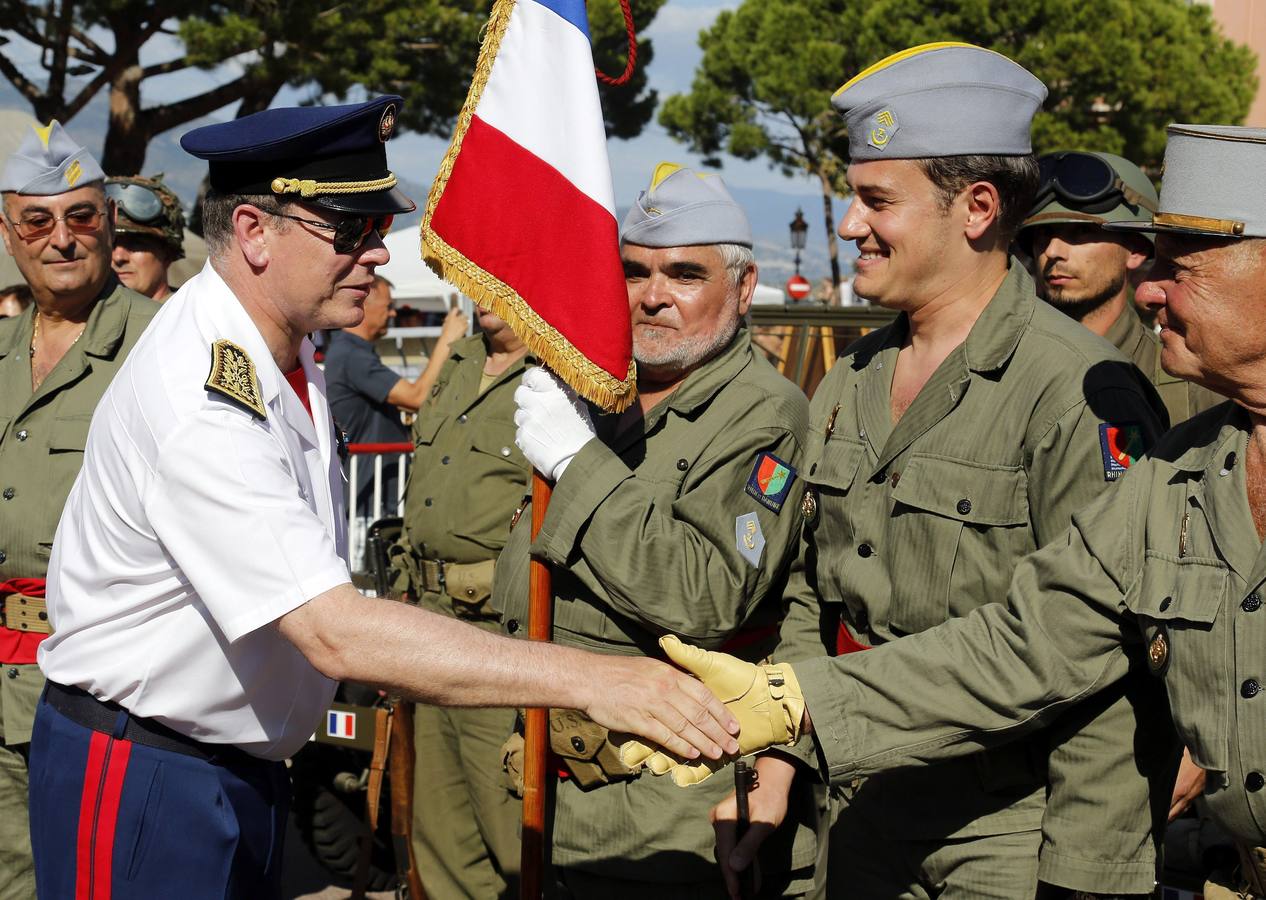 Alberto II celebra el 70 aniversario de la liberación de Mónaco