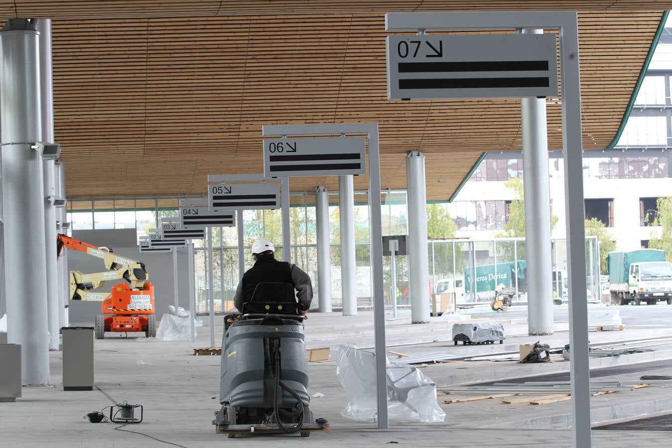 Así ha quedado la nueva estación de autobuses de Vitoria