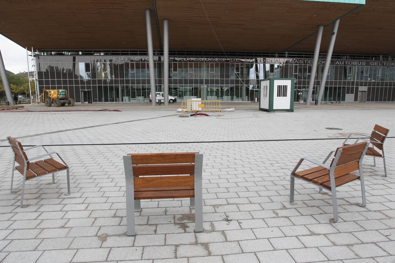 Así ha quedado la nueva estación de autobuses de Vitoria