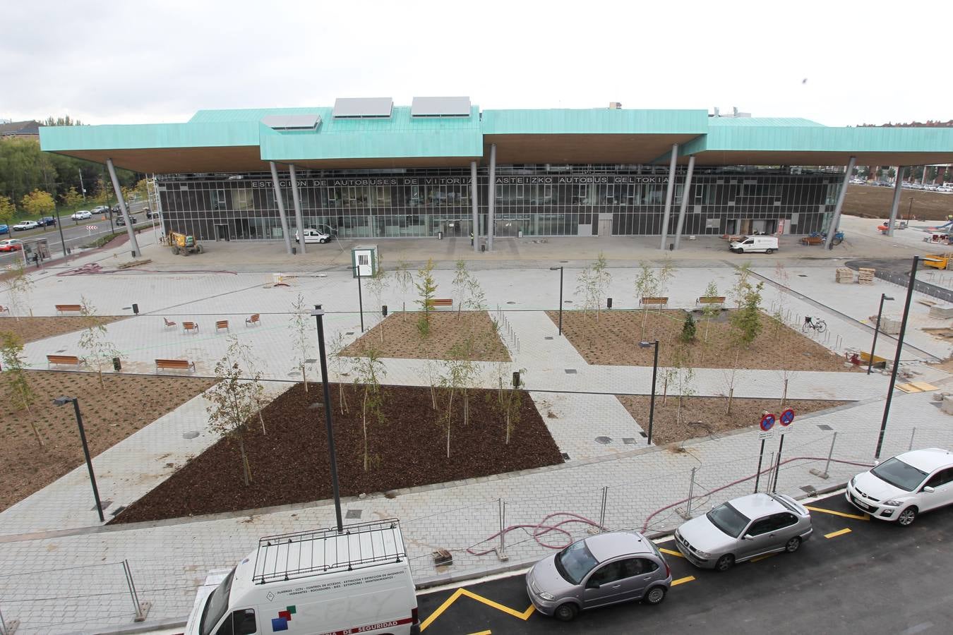 Así ha quedado la nueva estación de autobuses de Vitoria
