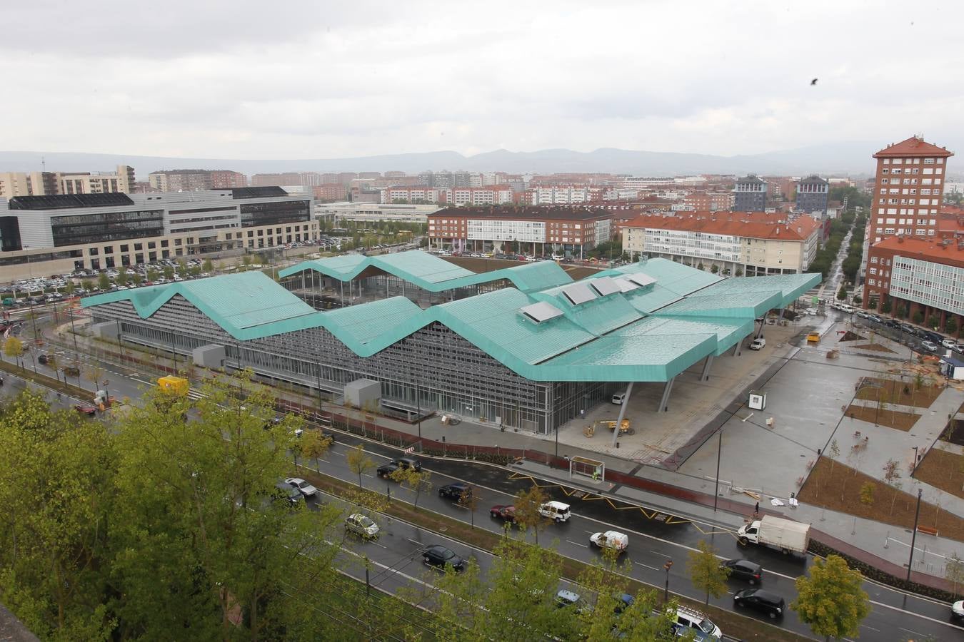 Así ha quedado la nueva estación de autobuses de Vitoria