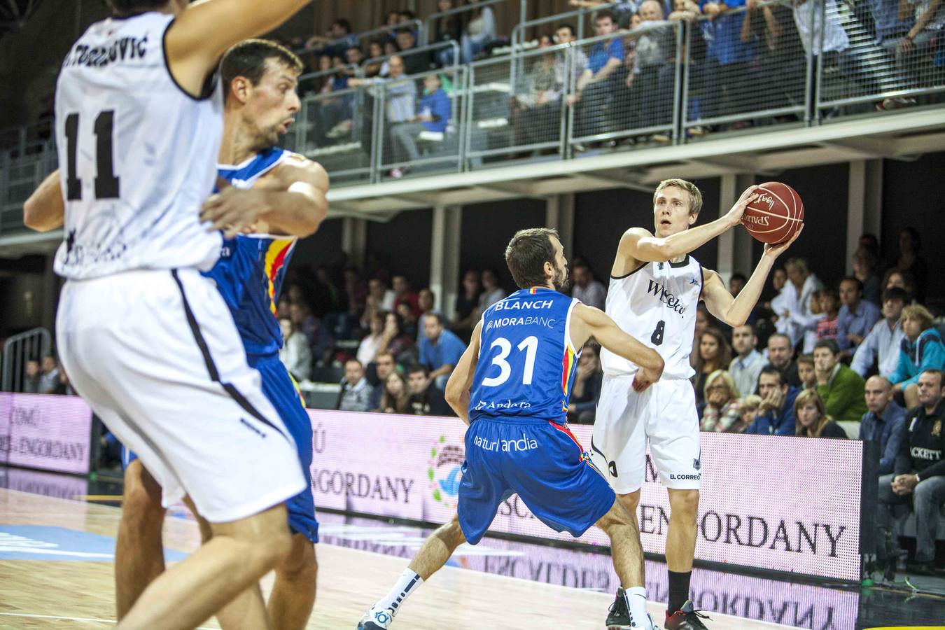 Las imágenes del Andorra-Bilbao Basket