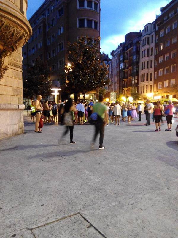 Falso aviso de bomba en La Alhóndiga