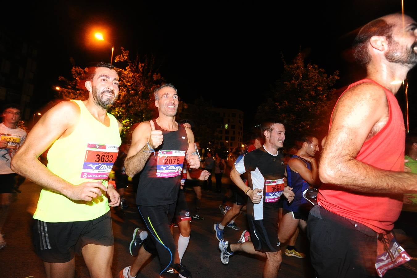 De maratón por Bilbao a la luz de las estrellas