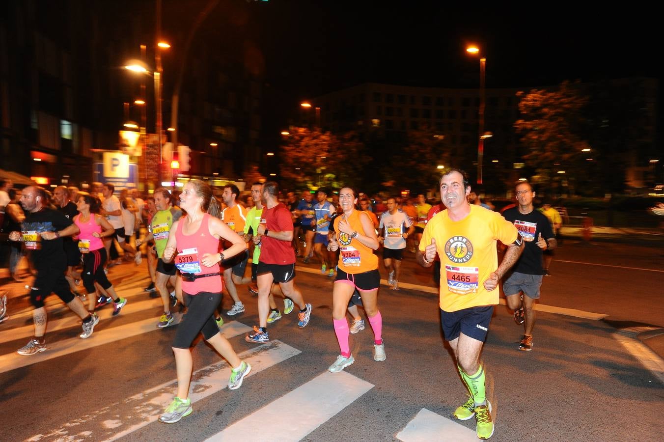 De maratón por Bilbao a la luz de las estrellas