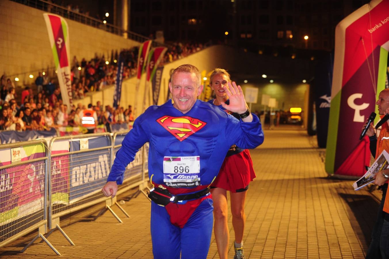 De maratón por Bilbao a la luz de las estrellas