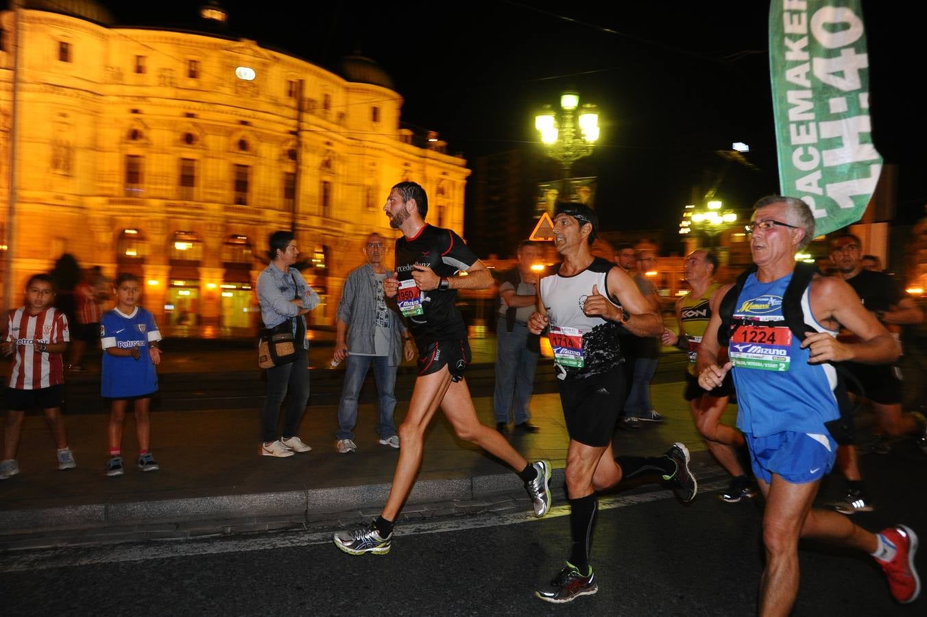 De maratón por Bilbao a la luz de las estrellas