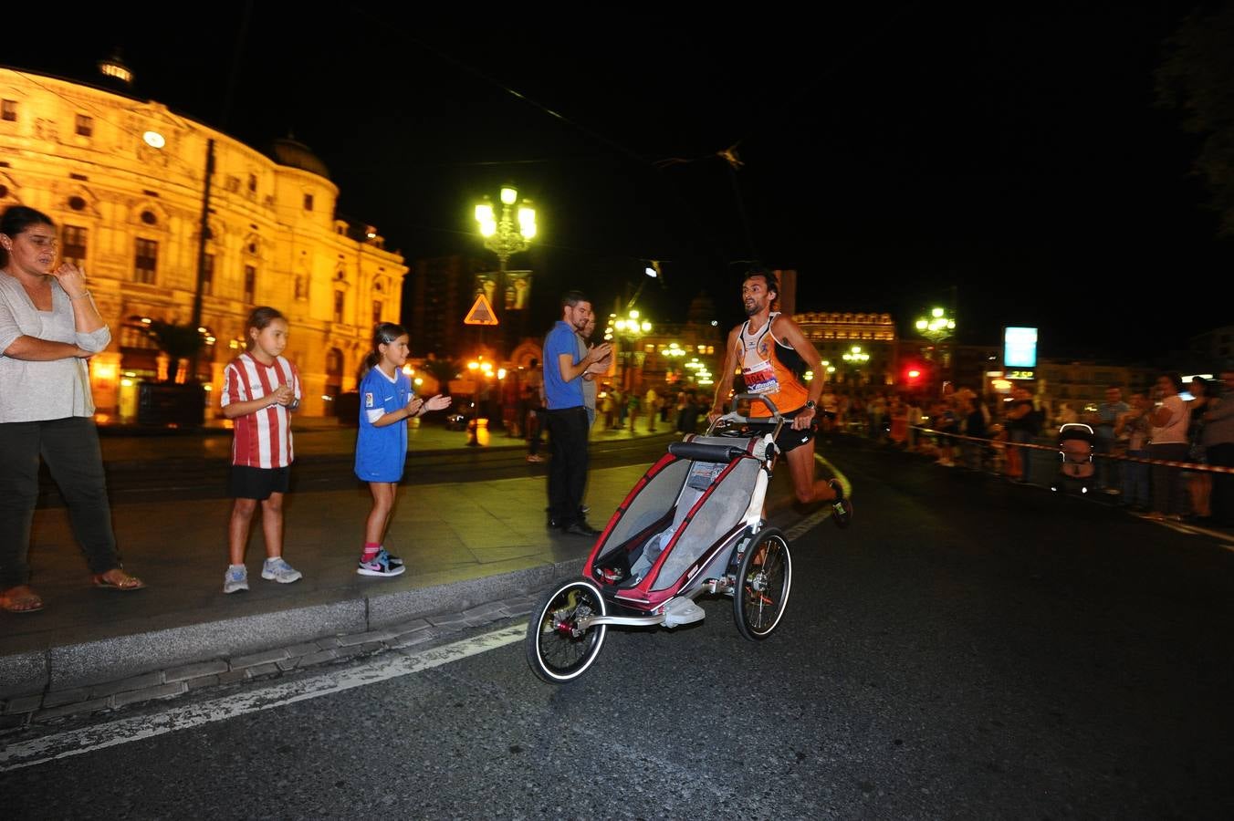 De maratón por Bilbao a la luz de las estrellas