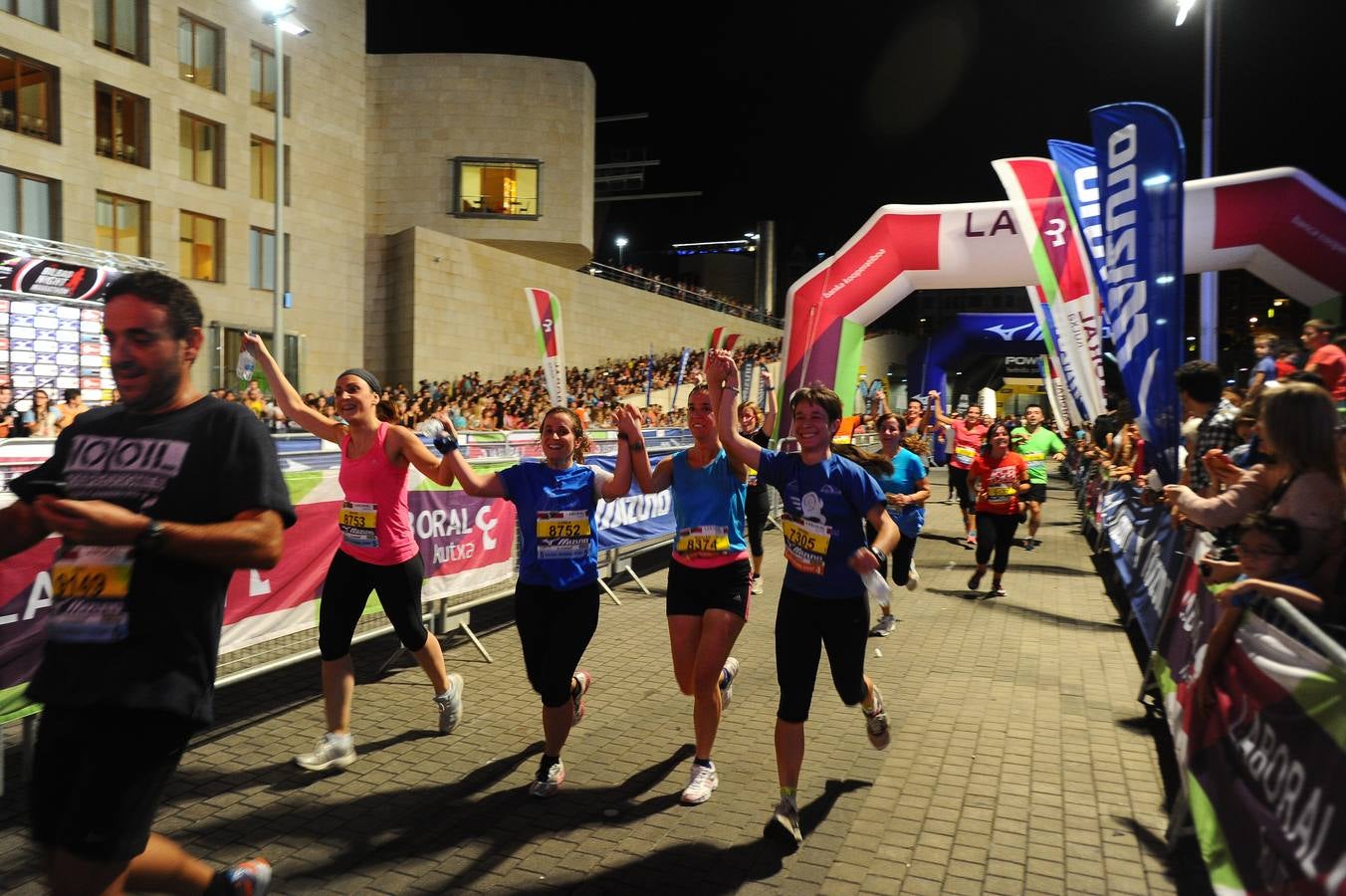 De maratón por Bilbao a la luz de las estrellas